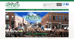Desktop Screenshot of mainstreetamherst.org